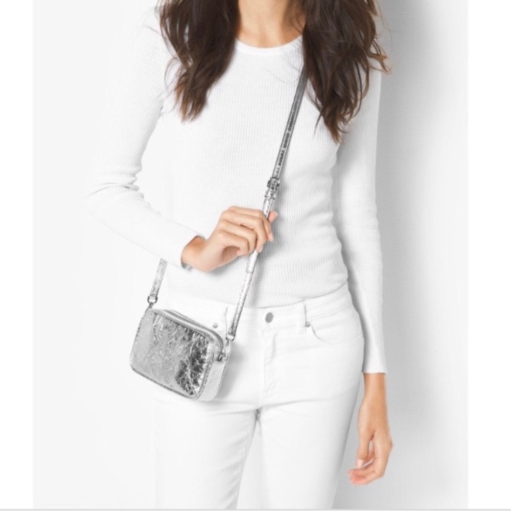 COPY - NWOT Michael Kors small crossbody Silver